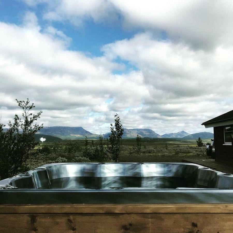 Hilltop Cabin Hekla - Golden Circle - Geysir - Mountain View Reykholt  Exterior foto